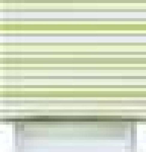 Римская штора «Кортин» для проема «Зелёные горизонтальные полоски»