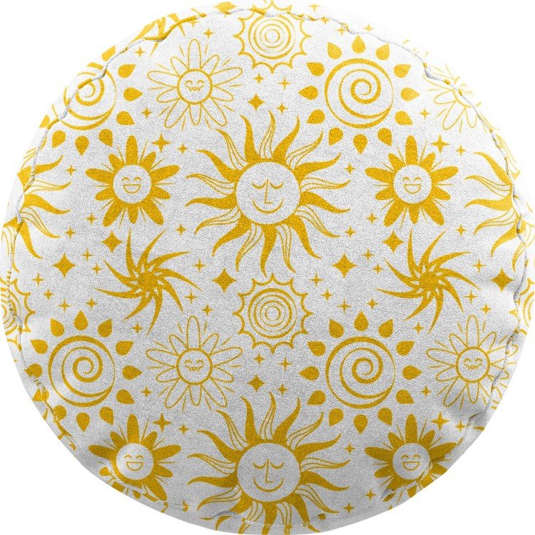 Подушка круглая Cortin «Солнышки»