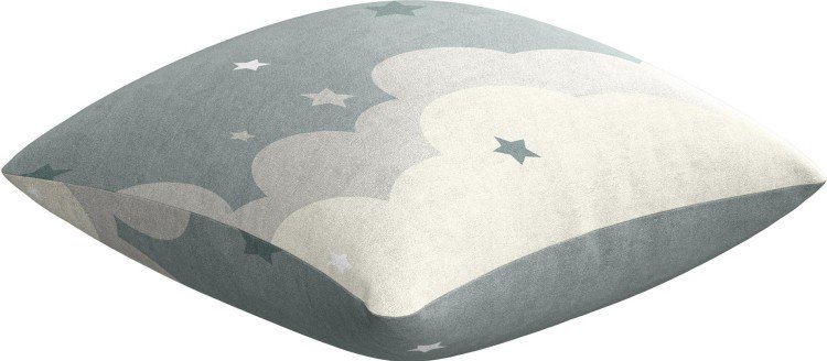 Подушка квадратная Cortin «Ночные облака»