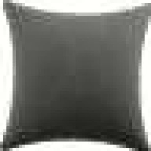 Подушка квадратная «Кортин» канвас тёмно-серый