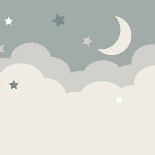 Римская штора «Кортин» день-ночь «Ночные облака»