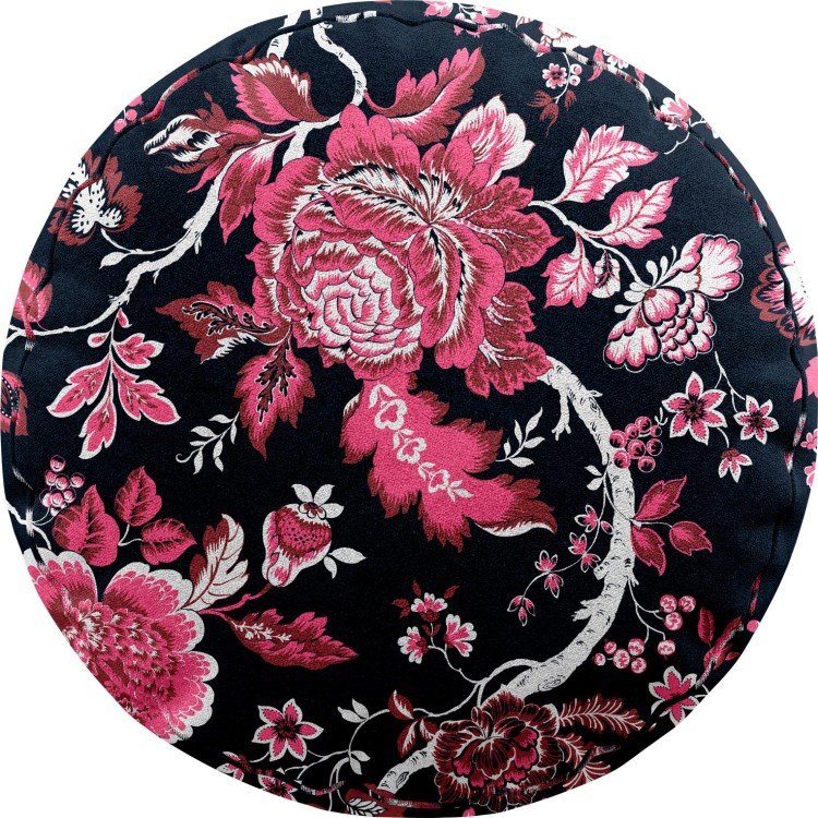 Подушка круглая Cortin «Бал цветов»