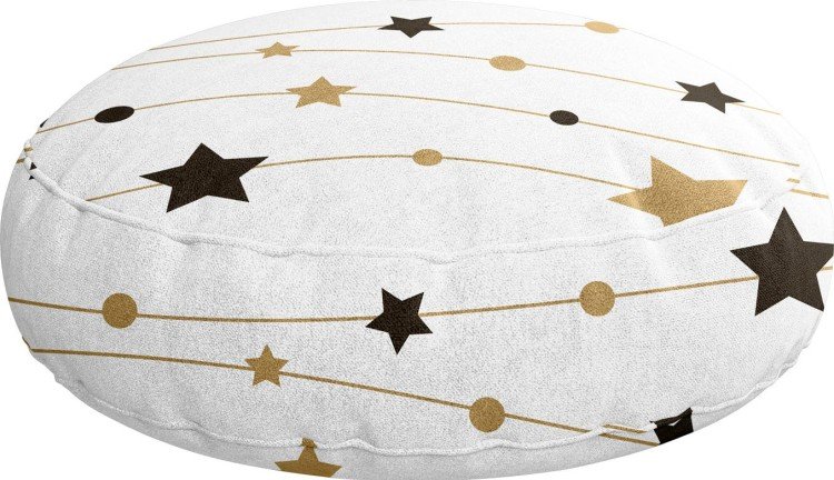 Подушка круглая Cortin «Звёздная нить»